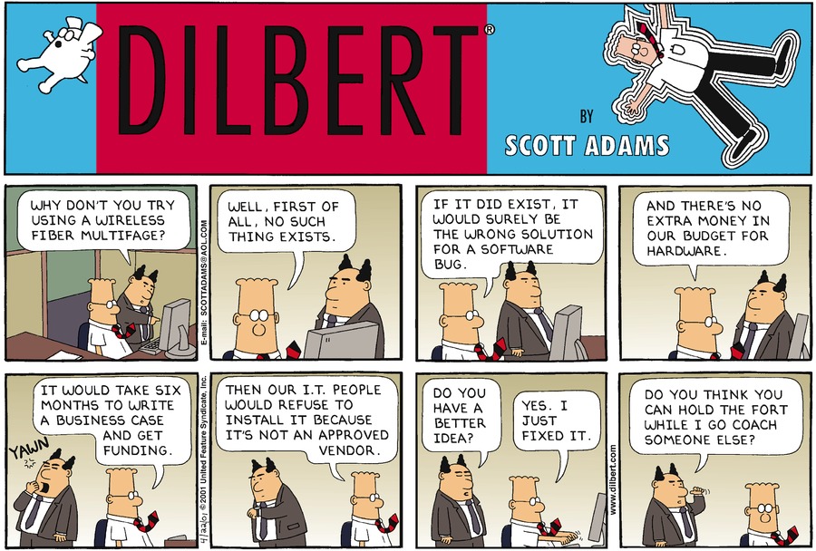 Dilbert Cartoon
